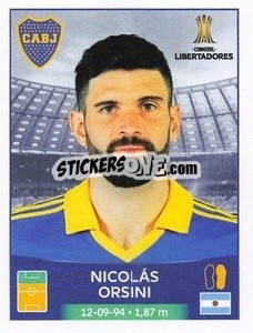 Sticker Nicolás Orsini - Conmebol Copa Libertadores 2023 n. 356 - Panini
