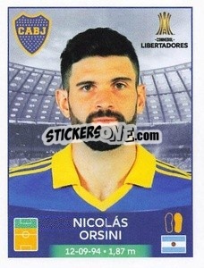 Cromo Nicolás Orsini - Conmebol Copa Libertadores 2023
 - Panini