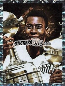 Sticker Pelé - Illustration