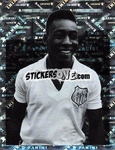 Cromo Pelé - Santos FC