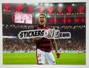 Sticker Champions - Flamengo - Pedro