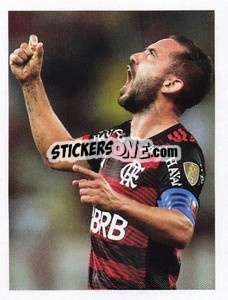 Sticker Champions - Flamengo - Equipo - Conmebol Copa Libertadores 2023 n. CL7 - Panini