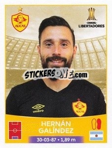 Figurina Hernán Galíndez - Conmebol Copa Libertadores 2023
 - Panini