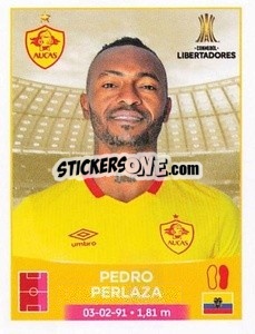 Sticker Pedro Perlaza - Conmebol Copa Libertadores 2023
 - Panini