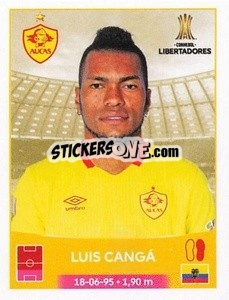 Sticker Luis Cangá - Conmebol Copa Libertadores 2023
 - Panini
