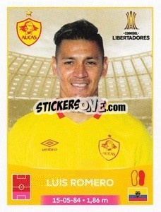 Sticker Luis Romero - Conmebol Copa Libertadores 2023
 - Panini