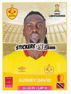 Sticker Aubrey David - Conmebol Copa Libertadores 2023 n. 6 - Panini