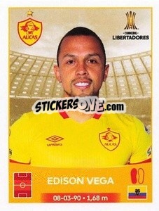 Cromo Edison Vega - Conmebol Copa Libertadores 2023
 - Panini