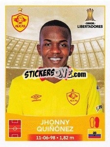 Cromo Jhonny Quiñónez - Conmebol Copa Libertadores 2023
 - Panini