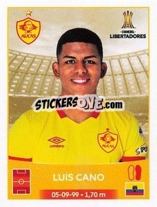 Figurina Luis Cano - Conmebol Copa Libertadores 2023
 - Panini