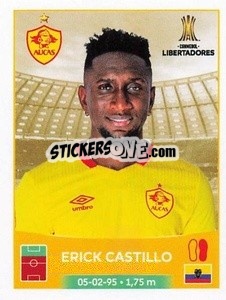 Sticker Erick Castillo - Conmebol Copa Libertadores 2023
 - Panini
