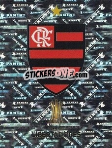 Figurina Flamengo Team Logo - Conmebol Copa Libertadores 2023
 - Panini