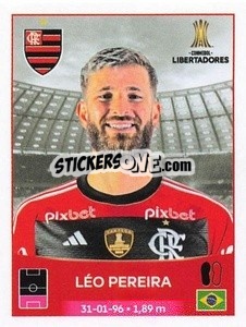 Cromo Léo Pereira - Conmebol Copa Libertadores 2023 n. 22 - Panini