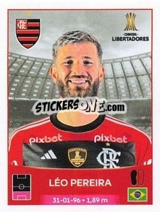 Cromo Léo Pereira