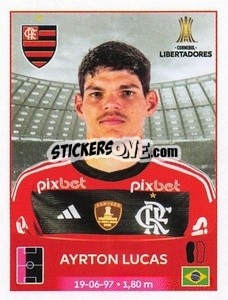 Sticker Ayrton Lucas - Conmebol Copa Libertadores 2023
 - Panini
