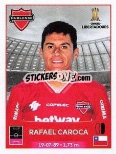 Figurina Rafael Caroca - Conmebol Copa Libertadores 2023
 - Panini