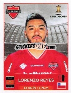 Cromo Lorenzo Reyes