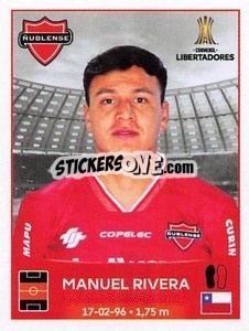 Sticker Manuel Rivera - Conmebol Copa Libertadores 2023
 - Panini