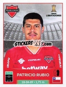 Sticker Patricio Rubio - Conmebol Copa Libertadores 2023
 - Panini