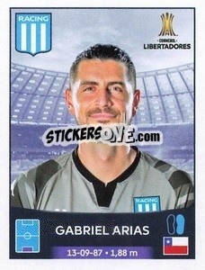Sticker Gabriel Arias - Conmebol Copa Libertadores 2023
 - Panini