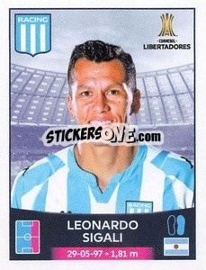 Sticker Leonardo Sigali - Conmebol Copa Libertadores 2023 n. 54 - Panini