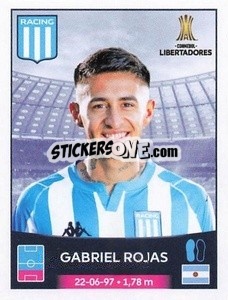Sticker Gabriel Rojas - Conmebol Copa Libertadores 2023
 - Panini