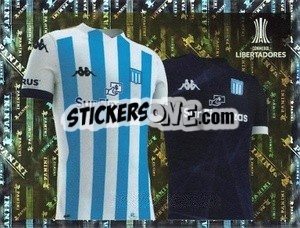 Sticker Racing Jersey 1 and 2 - Conmebol Copa Libertadores 2023 n. 59 - Panini