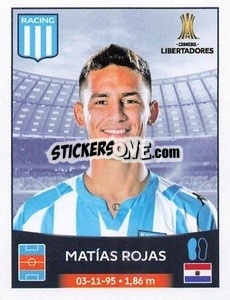 Sticker Matías Rojas - Conmebol Copa Libertadores 2023 n. 63 - Panini