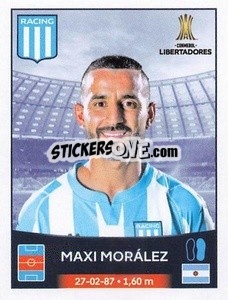 Sticker Maximiliano Morález - Conmebol Copa Libertadores 2023 n. 64 - Panini