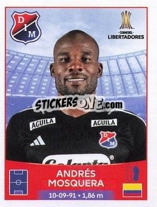 Cromo Andrés Mosquera - Conmebol Copa Libertadores 2023
 - Panini