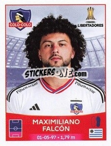 Sticker Maximiliano Falcón - Conmebol Copa Libertadores 2023 n. 363 - Panini