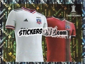 Sticker Colo-Colo Jersey 1 and 2 - Conmebol Copa Libertadores 2023 n. 365 - Panini