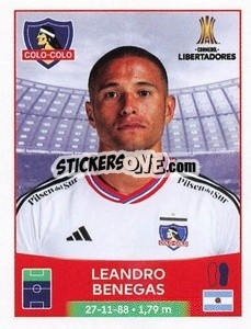 Sticker Leandro Benegas