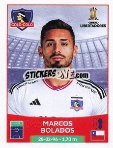 Sticker Marcos Bolados - Conmebol Copa Libertadores 2023 n. 374 - Panini