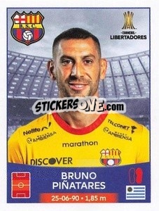 Sticker Bruno Piñatares - Conmebol Copa Libertadores 2023
 - Panini