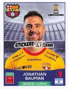 Sticker Jonathan Bauman - Conmebol Copa Libertadores 2023 n. 153 - Panini