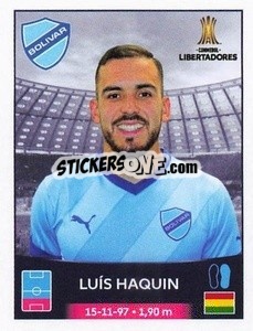Sticker Luis Haquín - Conmebol Copa Libertadores 2023
 - Panini