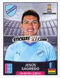 Sticker Jesús Sagredo - Conmebol Copa Libertadores 2023
 - Panini
