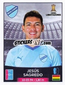 Sticker Jesús Sagredo - Conmebol Copa Libertadores 2023 n. 159 - Panini