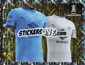 Sticker Bolivar Jersey 1 and 2