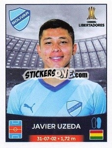 Sticker Javier Uzeda - Conmebol Copa Libertadores 2023 n. 164 - Panini