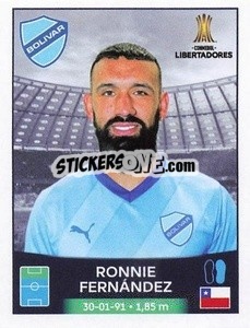 Sticker Ronnie Fernández - Conmebol Copa Libertadores 2023
 - Panini