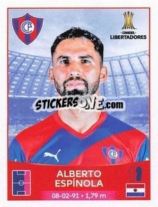 Sticker Alberto Espínola - Conmebol Copa Libertadores 2023
 - Panini