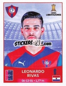 Cromo Leonardo RIvas - Conmebol Copa Libertadores 2023
 - Panini