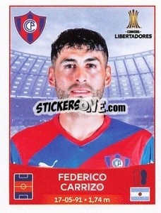 Sticker Federico Carrizo - Conmebol Copa Libertadores 2023
 - Panini