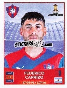 Figurina Federico Carrizo - Conmebol Copa Libertadores 2023
 - Panini