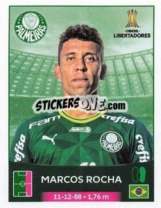 Sticker Marcos Rocha - Conmebol Copa Libertadores 2023
 - Panini