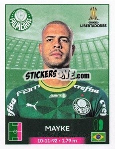 Sticker Mayke - Conmebol Copa Libertadores 2023 n. 191 - Panini