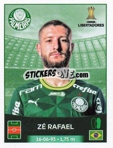 Sticker Zé Rafael - Conmebol Copa Libertadores 2023
 - Panini