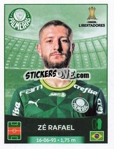 Figurina Zé Rafael - Conmebol Copa Libertadores 2023
 - Panini